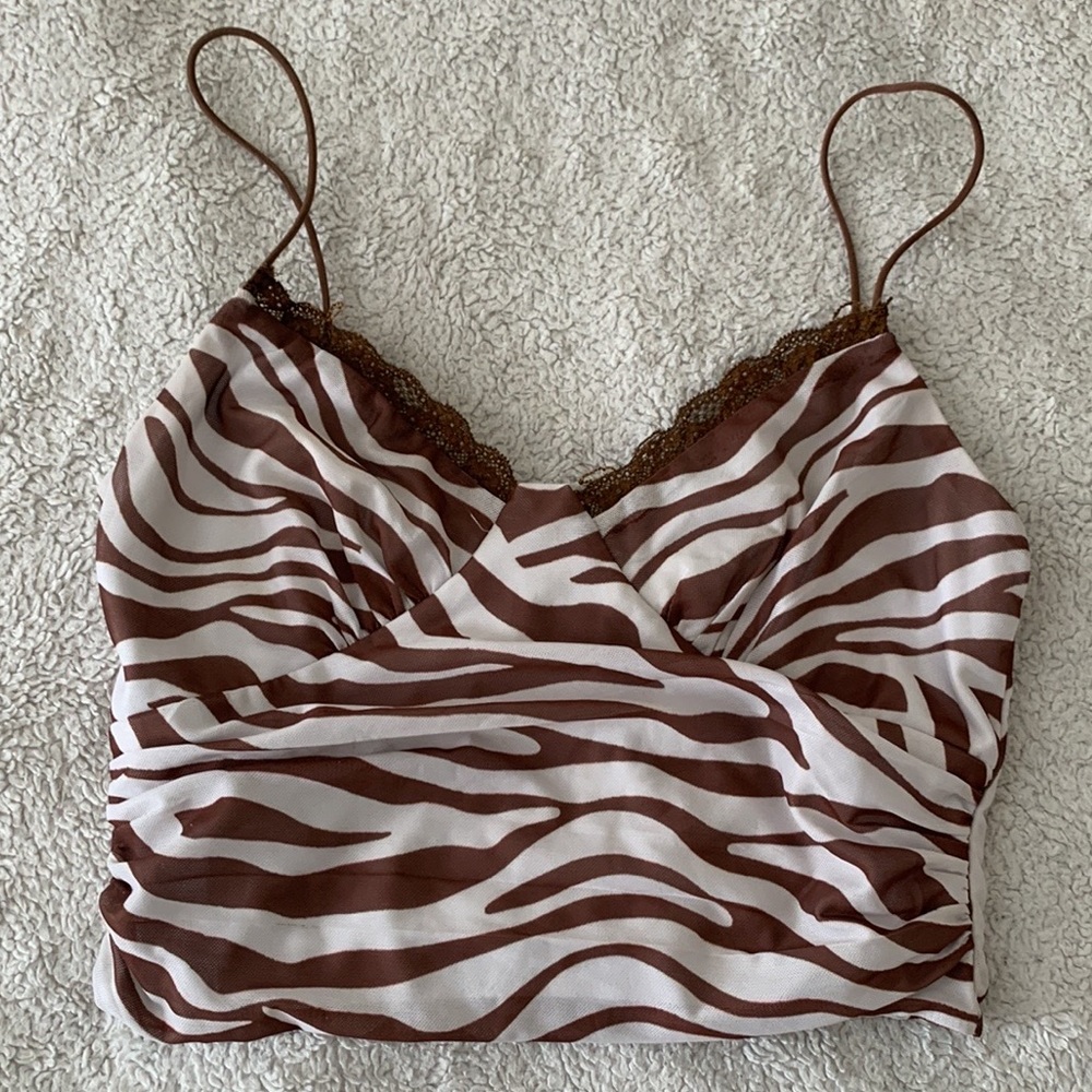 Princess Polly | Pandora Top Zebra - Picture 5 of 9